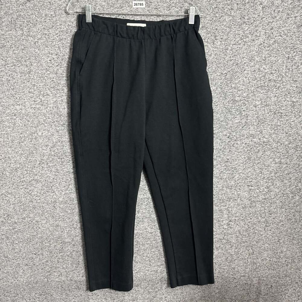 Everlane Women's Size Medium Black Stretch The Dream Slim Tapered Pants